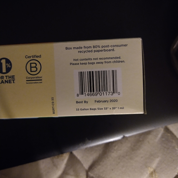 Bundle of 4 World Centric - Bags Compostable 33 Gal - 5 Ct - Picture 8 of 9